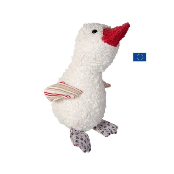 Peluche canard coton bio