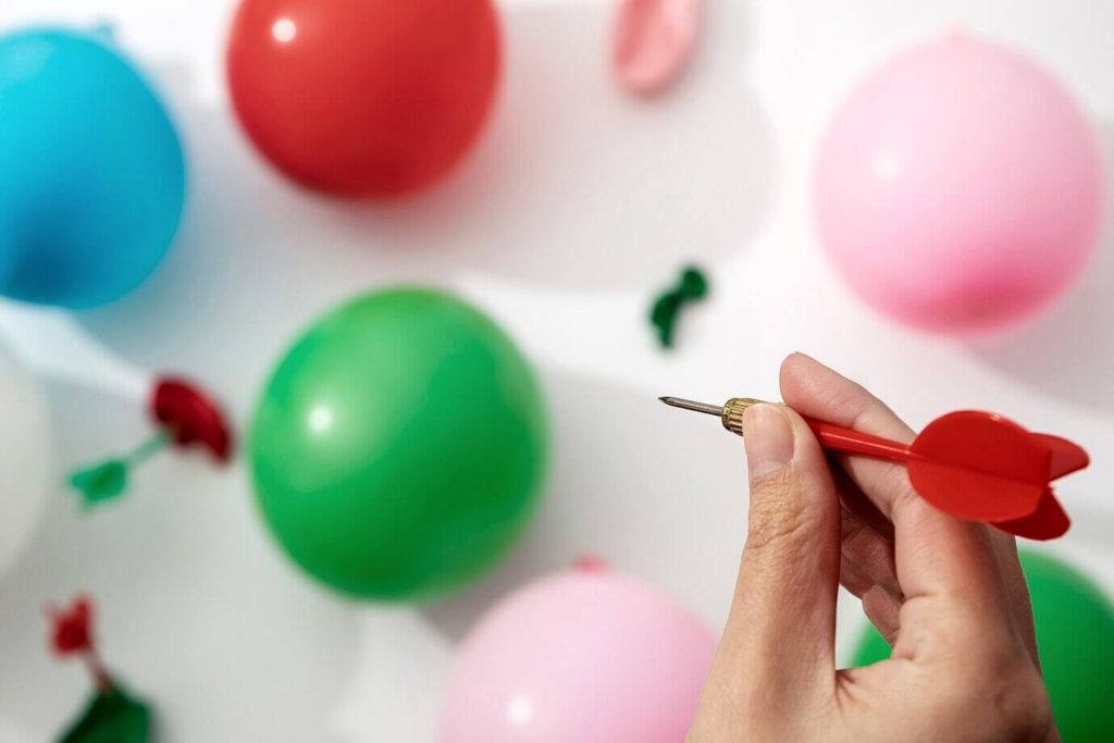 Fléchettes et ballons