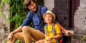 Père et fils voyageurs