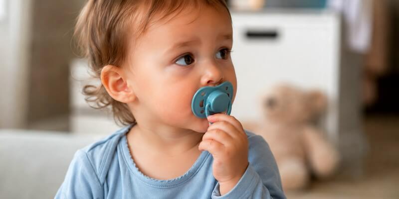 Sevrage tétine bébé